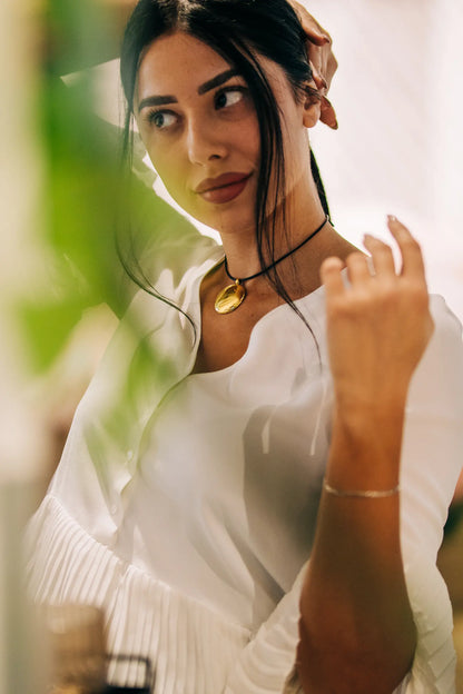 Gold Medallion Necklace